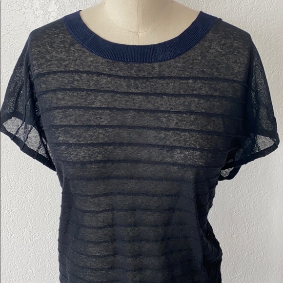 Rag & Bone sheer bikini top coverup XS - Picture 2 of 7